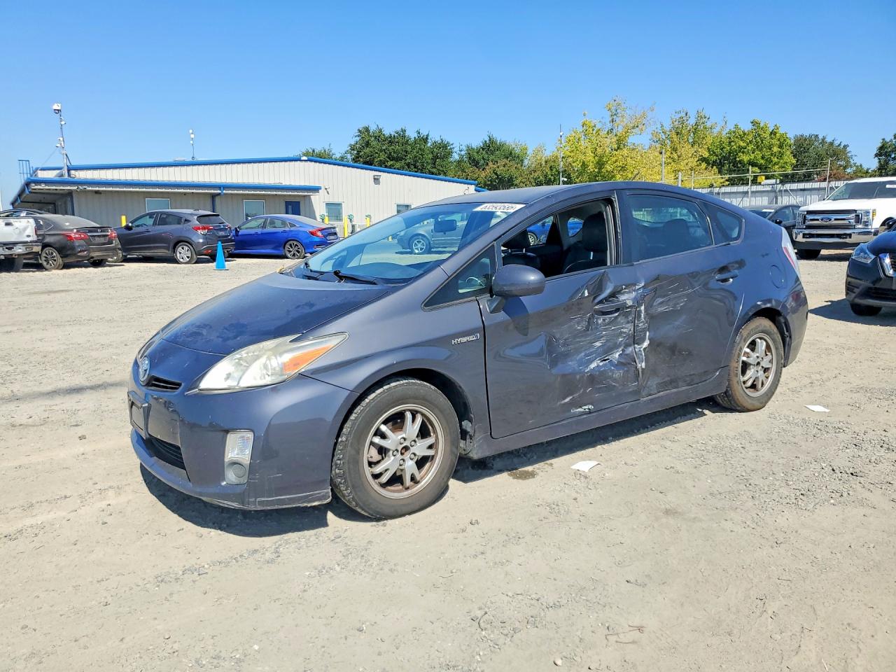 2010 Toyota Prius Ii Gray vin: JTDKN3DU6A1032942
