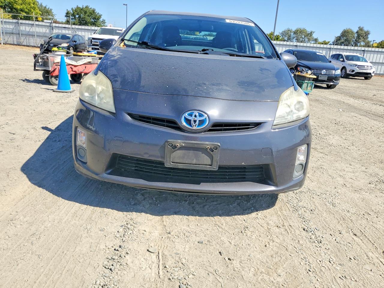 2010 Toyota Prius Ii Gray vin: JTDKN3DU6A1032942
