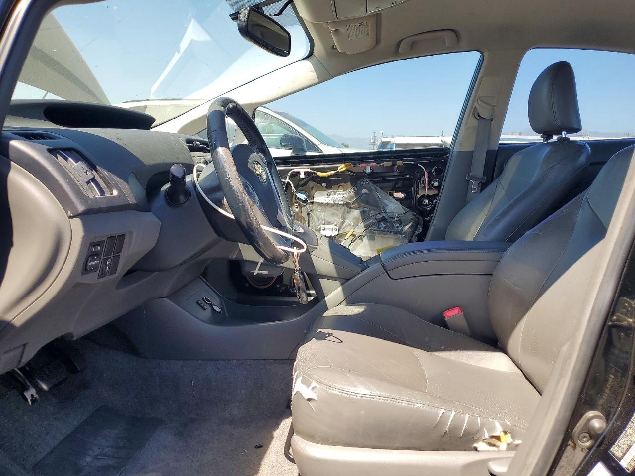 2010 Toyota Prius Iv Black vin: JTDKN3DU6A1130336