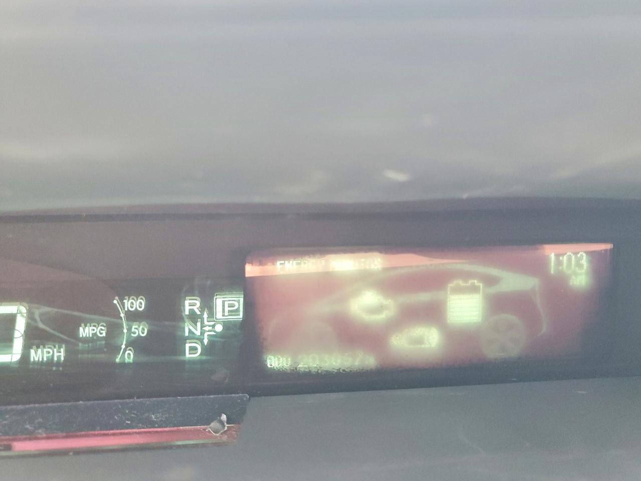 2010 Toyota Prius Iv Black vin: JTDKN3DU6A1130336