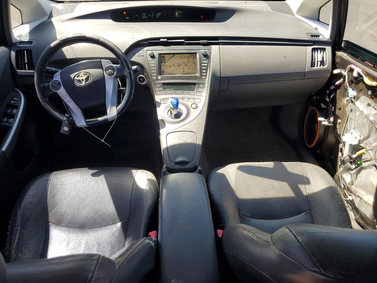 2010 Toyota Prius Iv Black vin: JTDKN3DU6A1130336