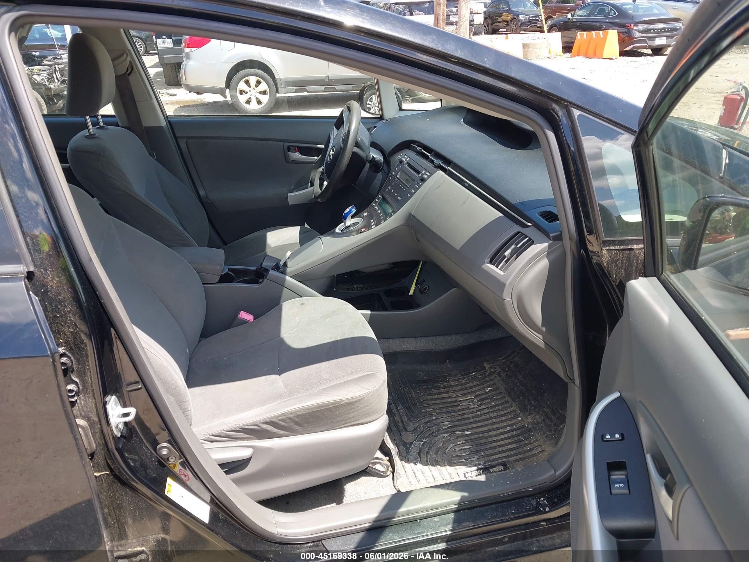 2010 Toyota Prius Ii Черный vin: JTDKN3DU6A5135769