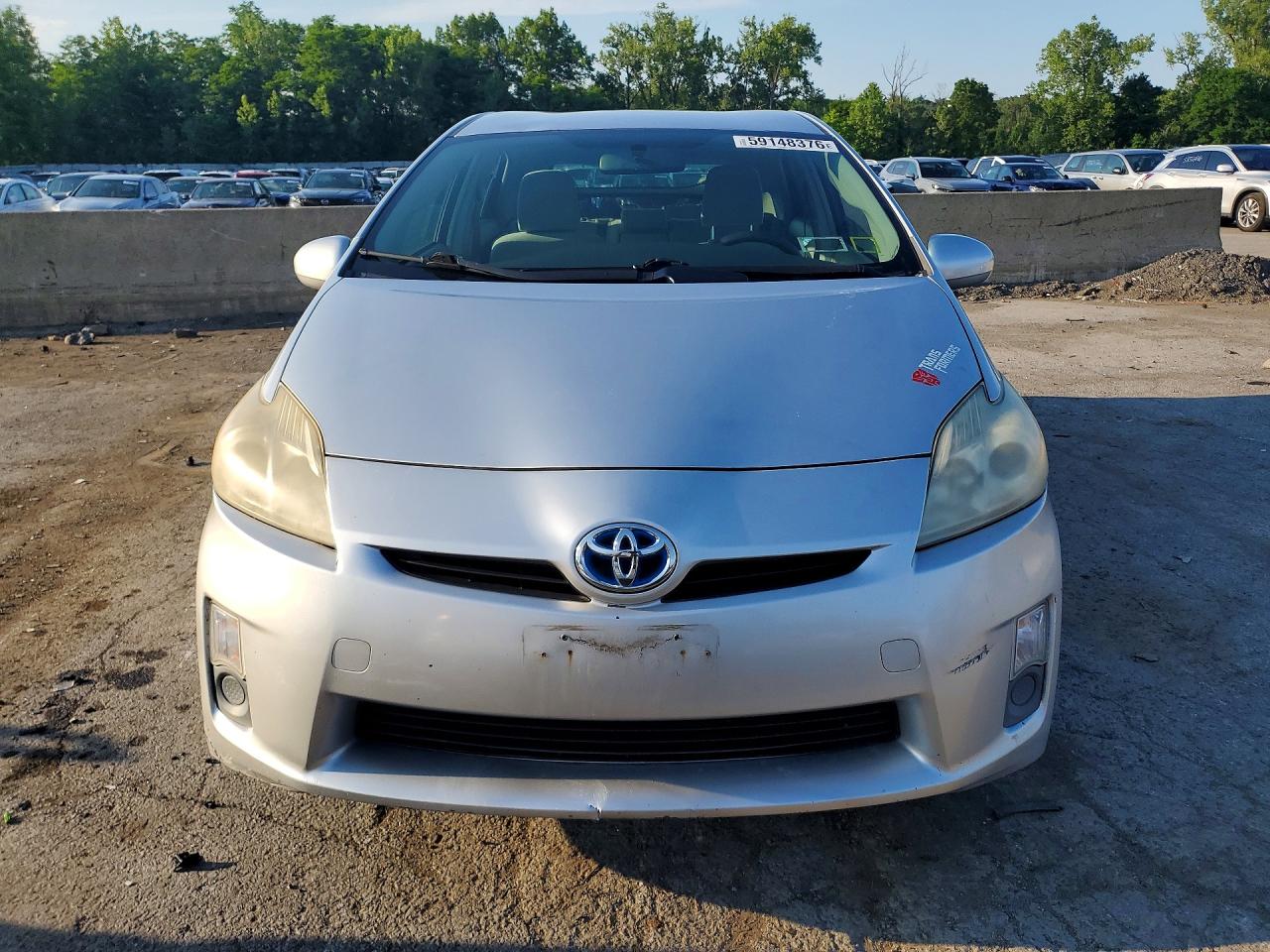 2010 Toyota Prius Ii Silver vin: JTDKN3DU6A5157643