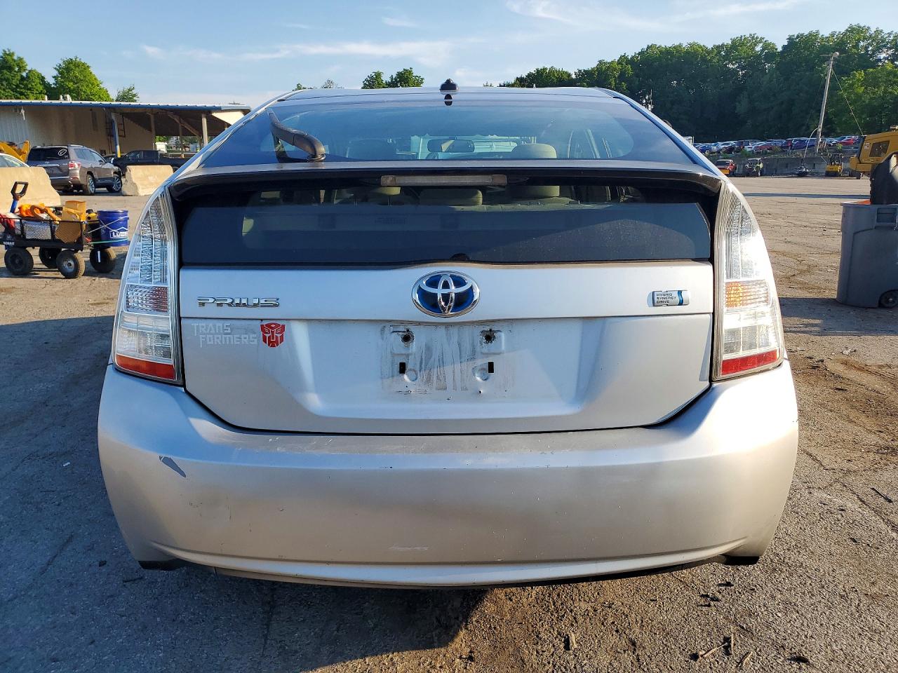 2010 Toyota Prius Ii Silver vin: JTDKN3DU6A5157643