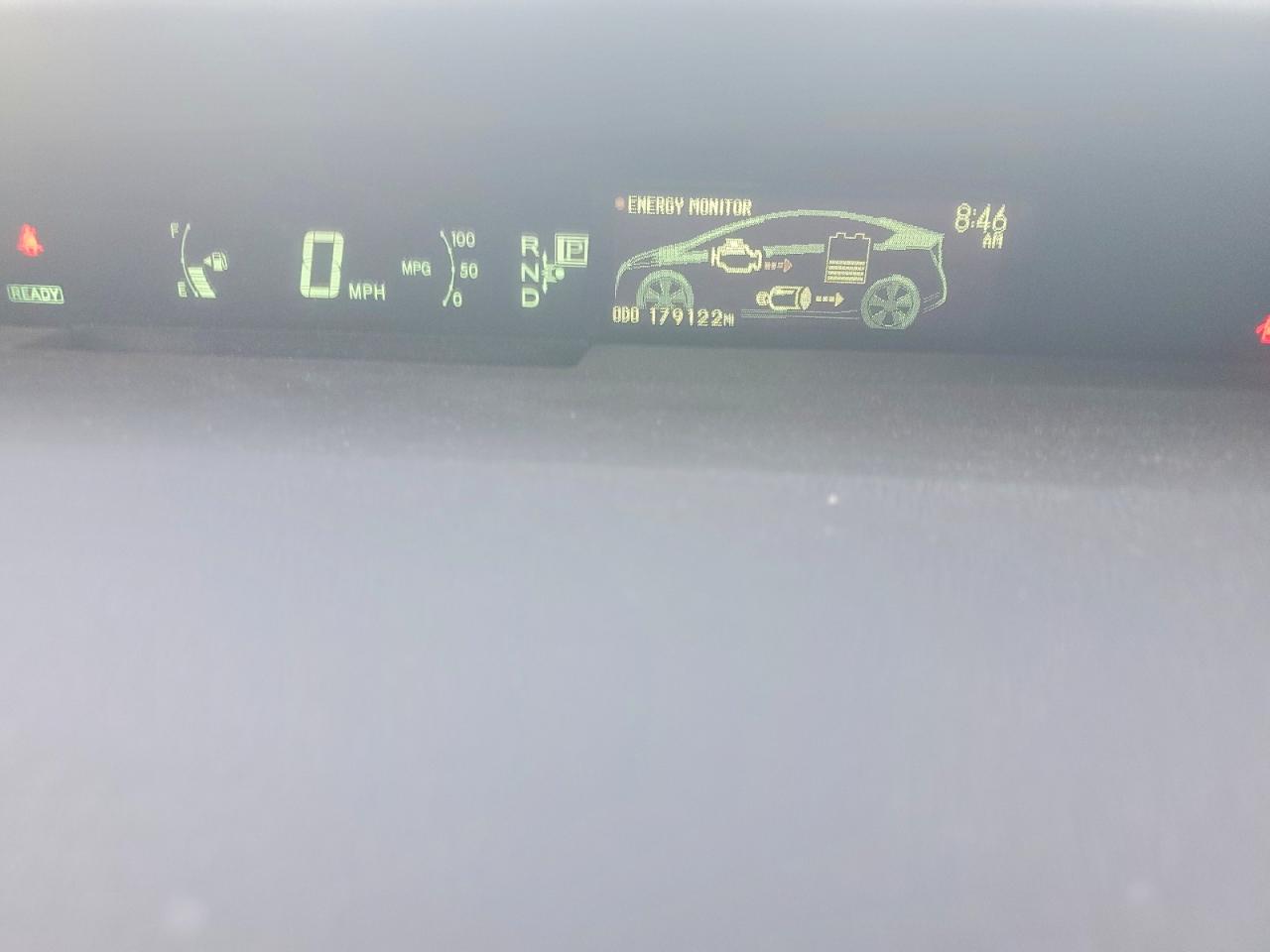 2011 Toyota Prius Two Gray vin: JTDKN3DU6B0248183