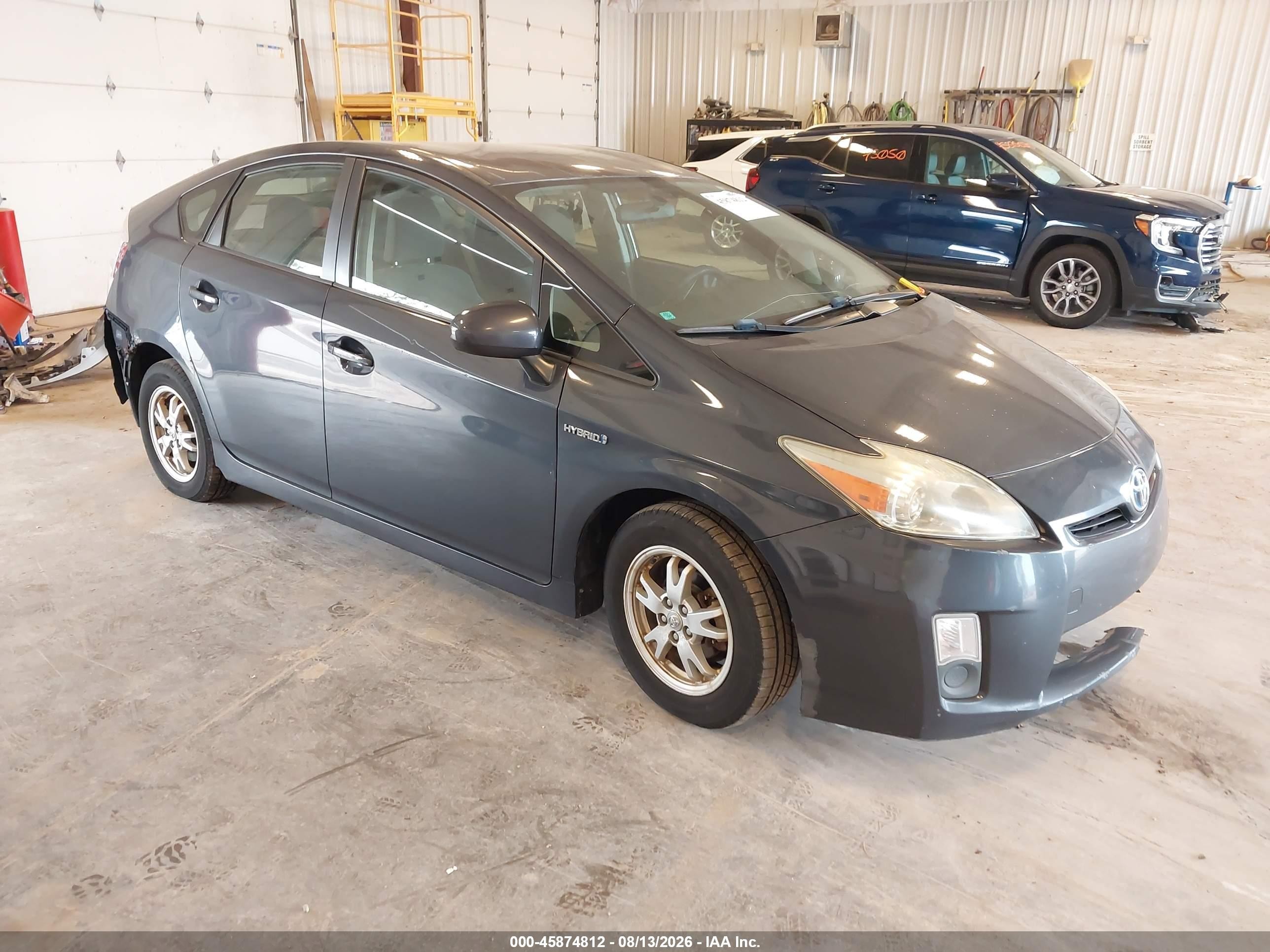 2011 Toyota Prius Two Gray vin: JTDKN3DU6B0283483