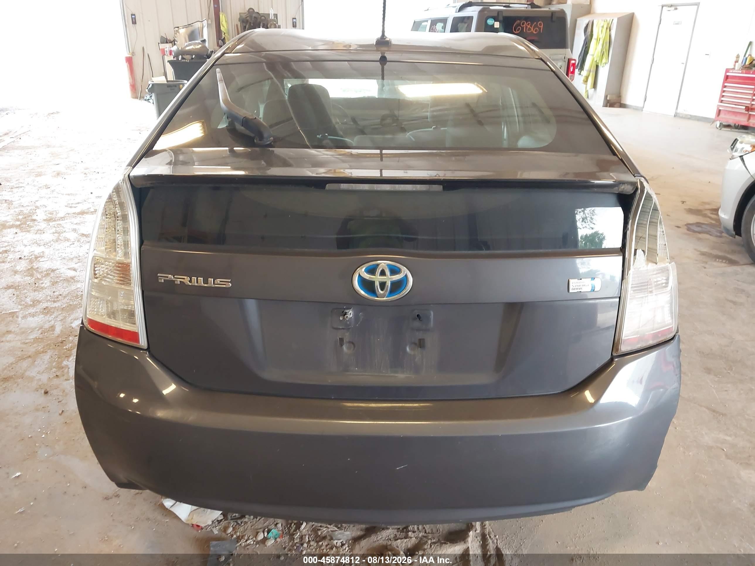 2011 Toyota Prius Two Gray vin: JTDKN3DU6B0283483
