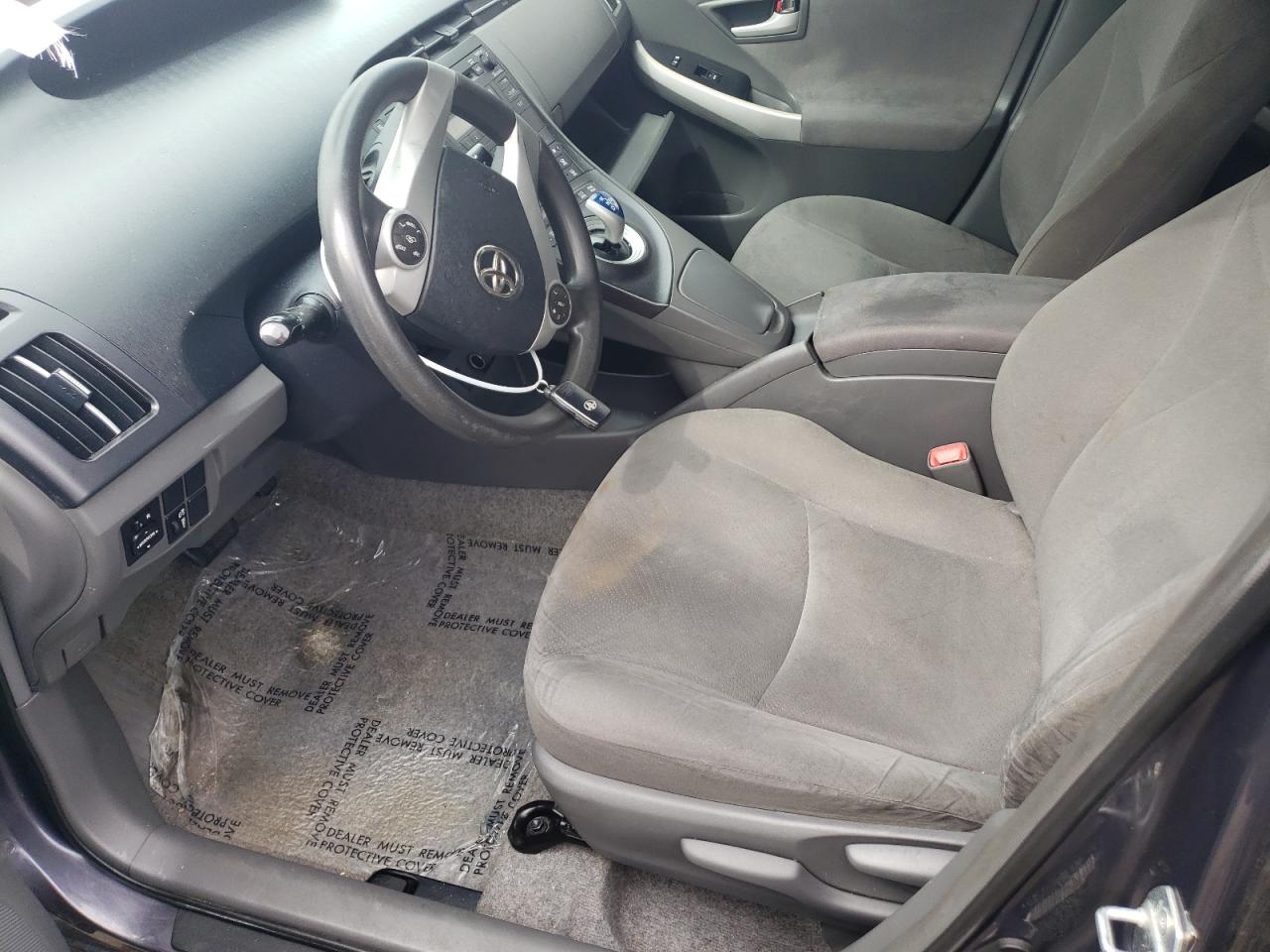 2011 Toyota Prius Серый vin: JTDKN3DU6B0303442