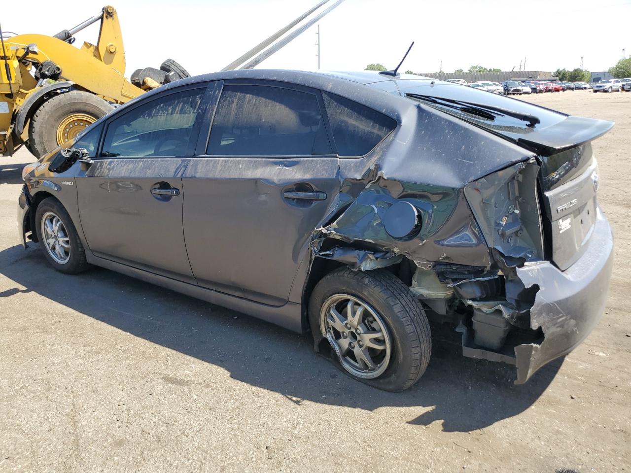 2011 Toyota Prius Серый vin: JTDKN3DU6B0303442