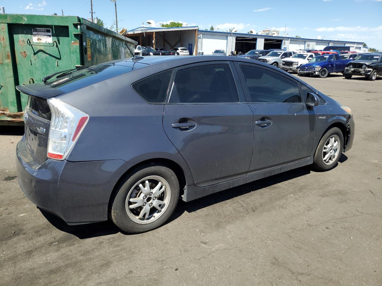 2011 Toyota Prius Серый vin: JTDKN3DU6B0303442