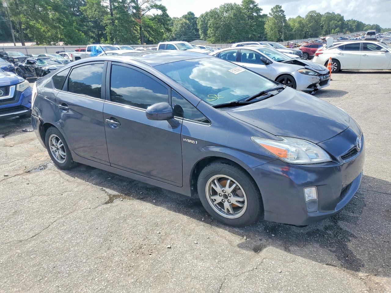 2011 Toyota Prius Three Gray vin: JTDKN3DU6B0312464