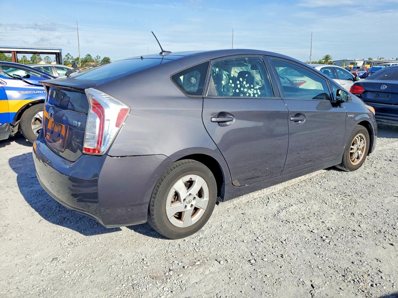 2011 Toyota Prius Four Gray vin: JTDKN3DU6B0323240