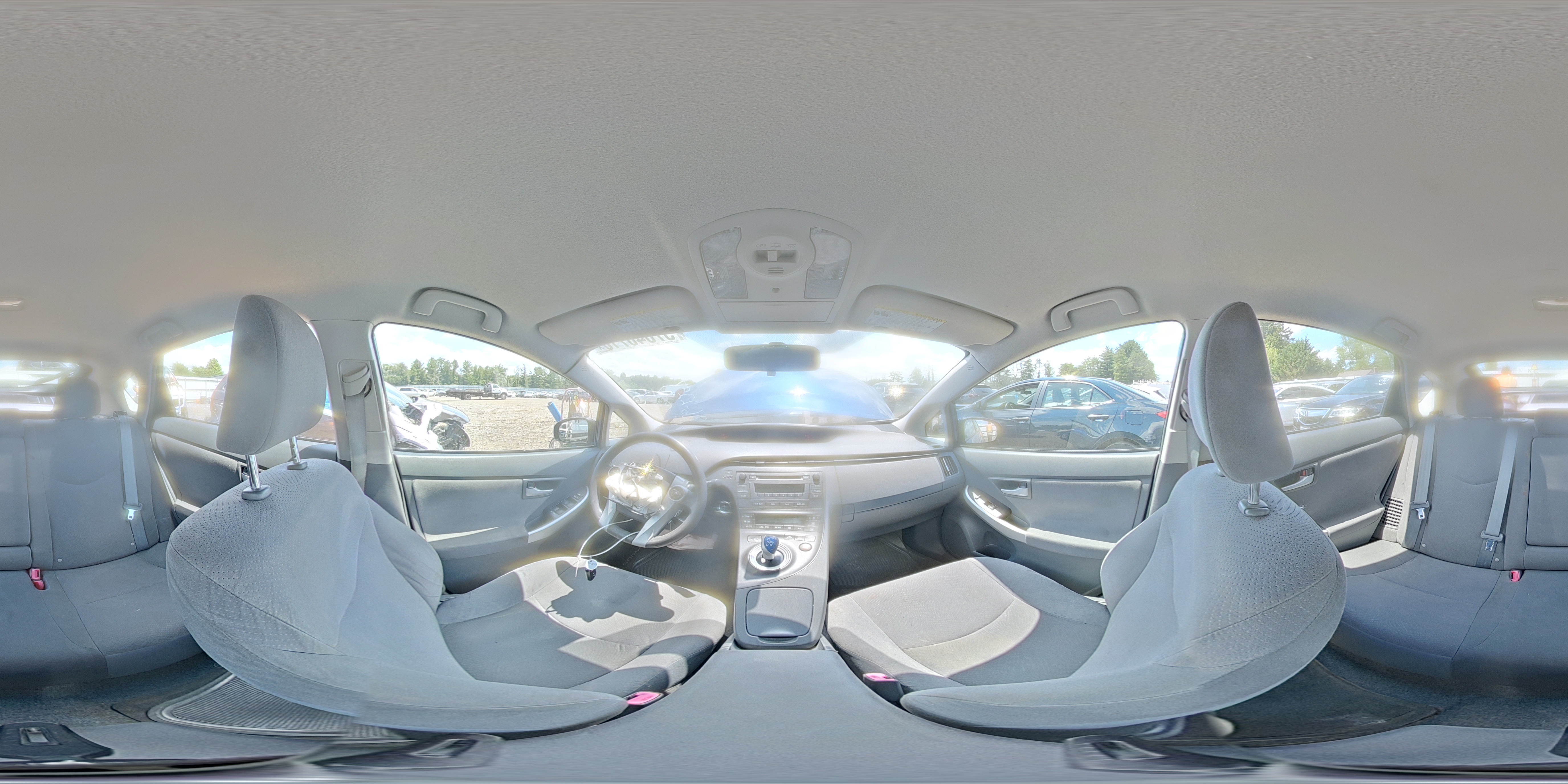 2011 Toyota Prius Two Blue vin: JTDKN3DU6B0324243