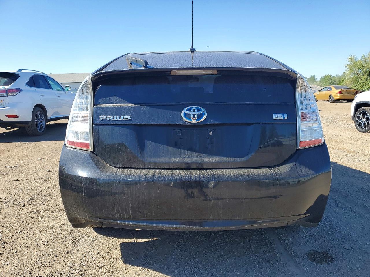 2011 Toyota Prius Two Black vin: JTDKN3DU6B1360654