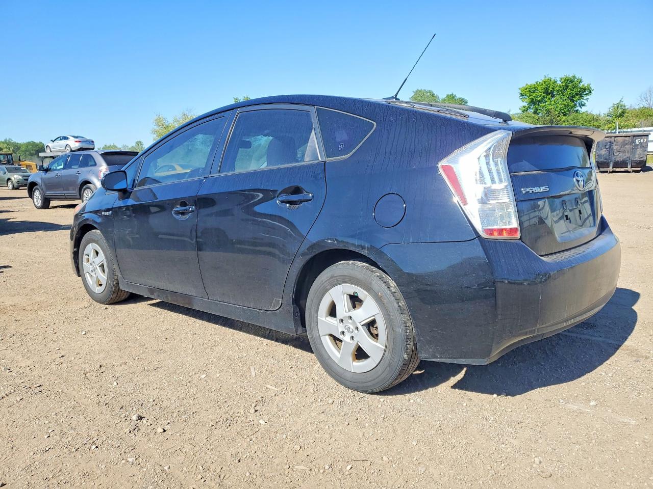 2011 Toyota Prius Two Black vin: JTDKN3DU6B1360654