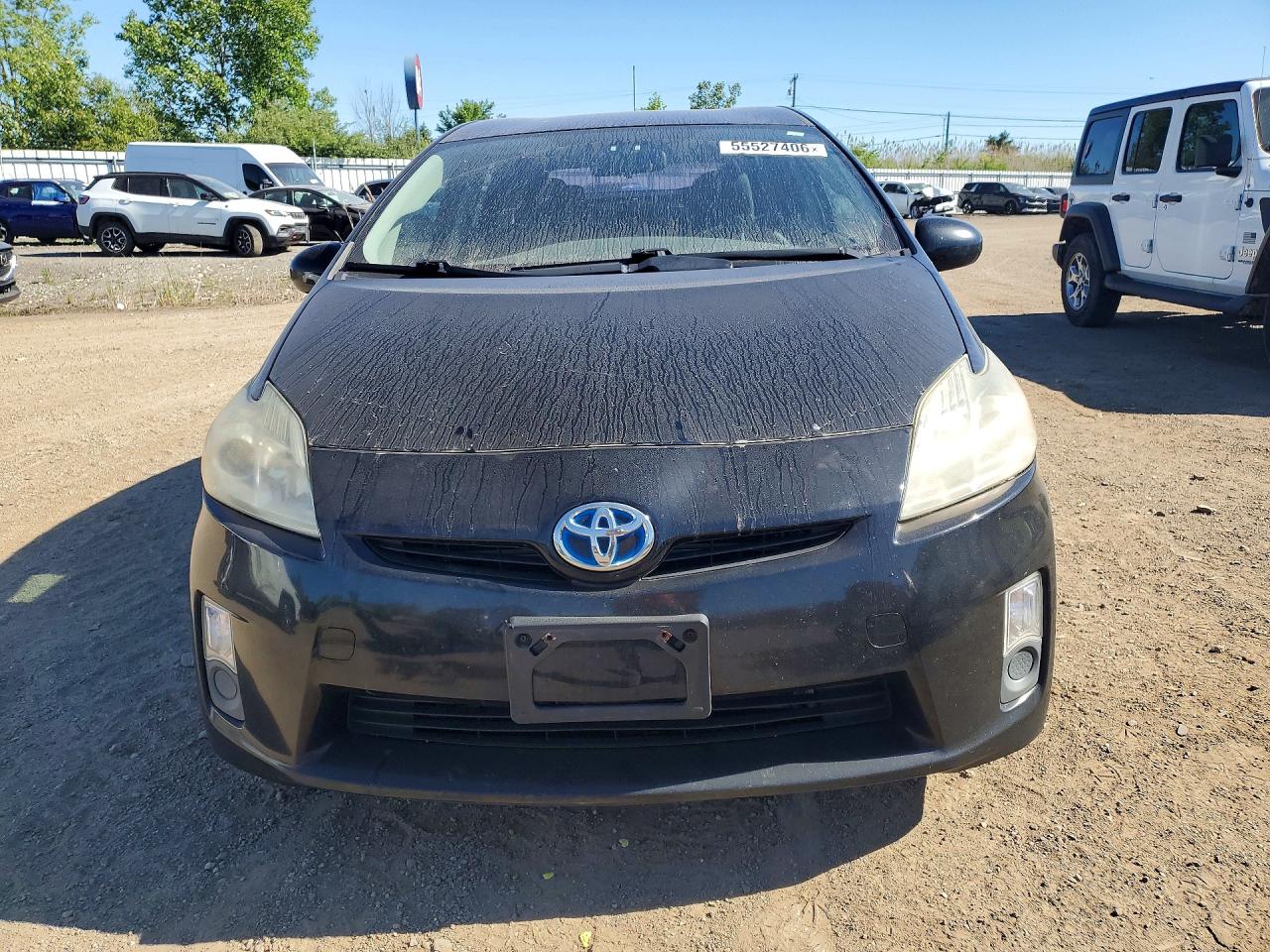 2011 Toyota Prius Two Black vin: JTDKN3DU6B1360654