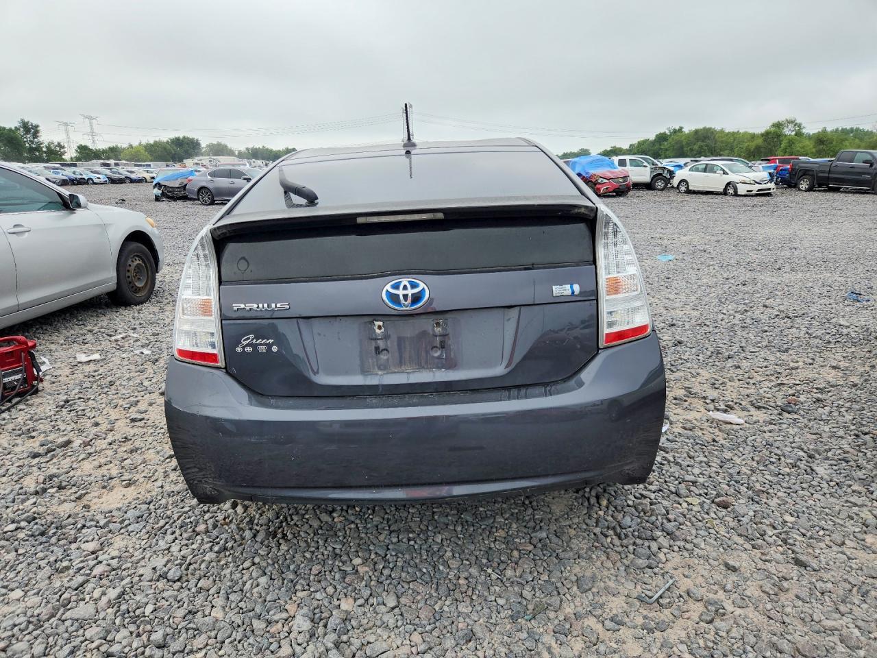 2011 Toyota Prius Four Gray vin: JTDKN3DU6B1375817