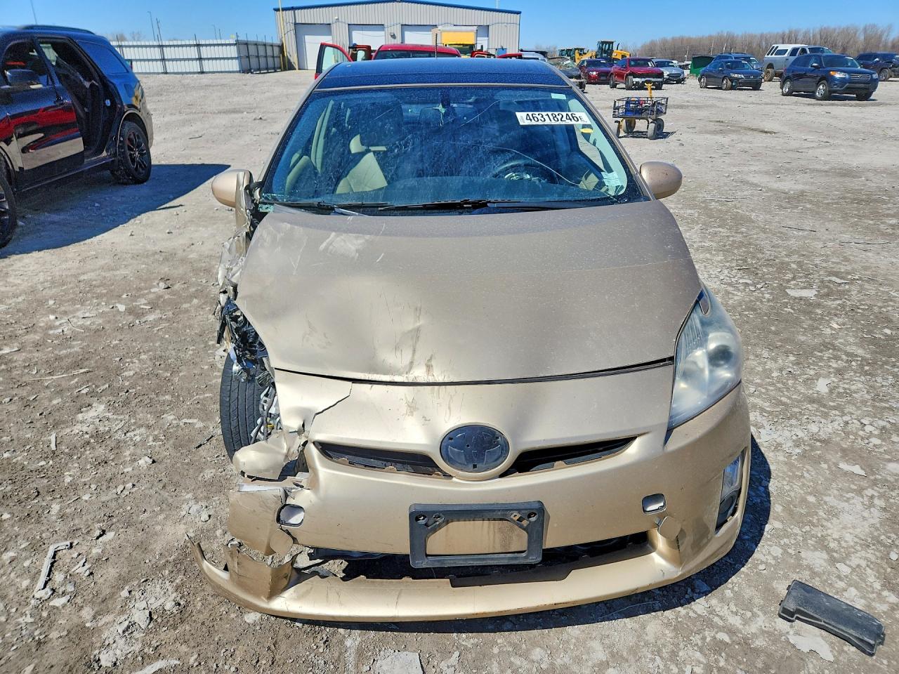 2011 Toyota Prius Four Gold vin: JTDKN3DU6B1390267