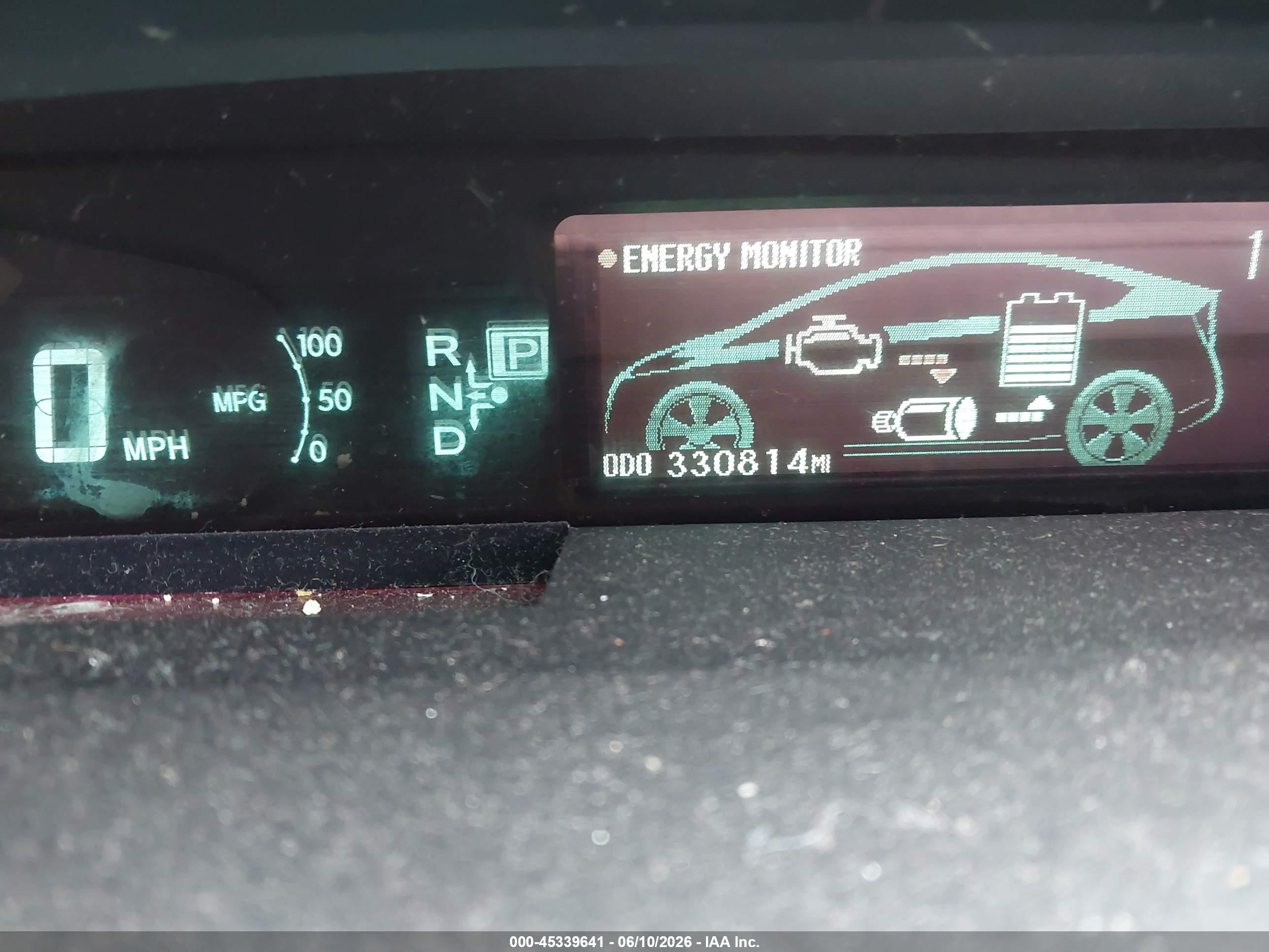 2011 Toyota Prius Three Gray vin: JTDKN3DU6B1409576