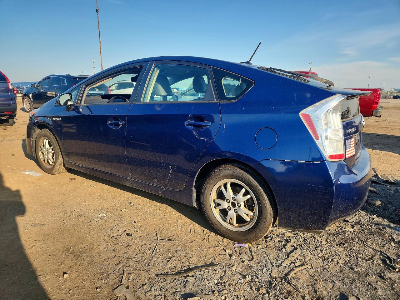 2011 Toyota Prius Four Blue vin: JTDKN3DU6B1425809