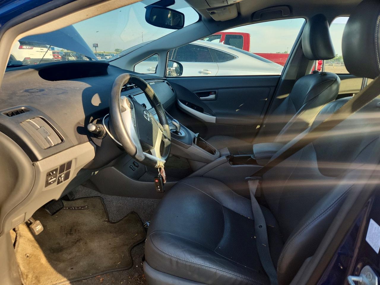 2011 Toyota Prius Four Blue vin: JTDKN3DU6B1425809