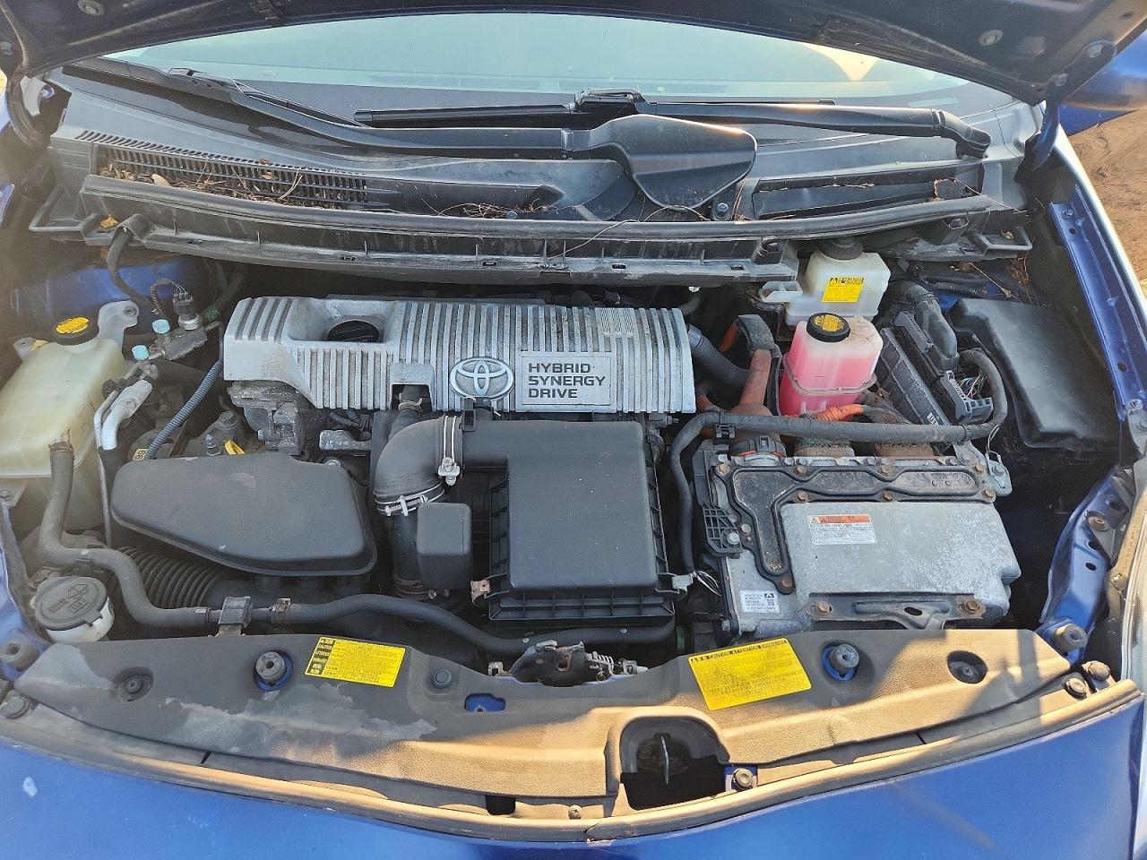 2011 Toyota Prius Four Blue vin: JTDKN3DU6B1425809