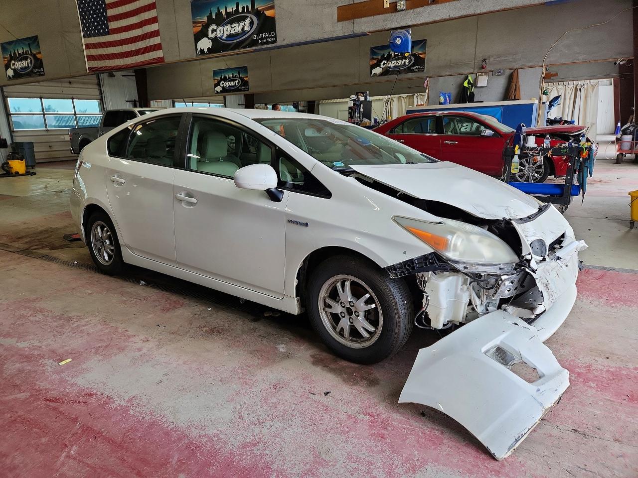 2011 Toyota Prius Four White vin: JTDKN3DU6B5314072
