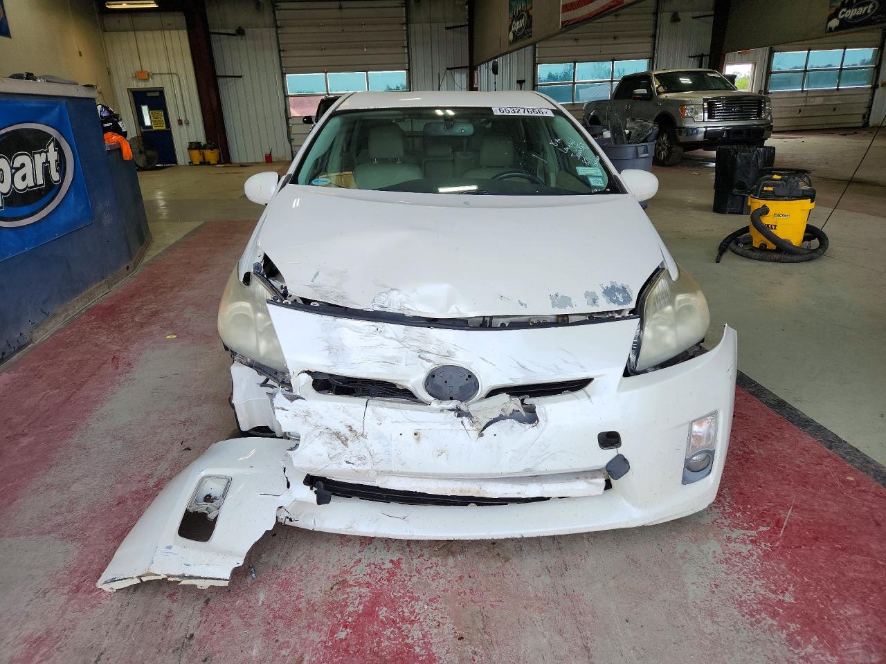 2011 Toyota Prius Four White vin: JTDKN3DU6B5314072