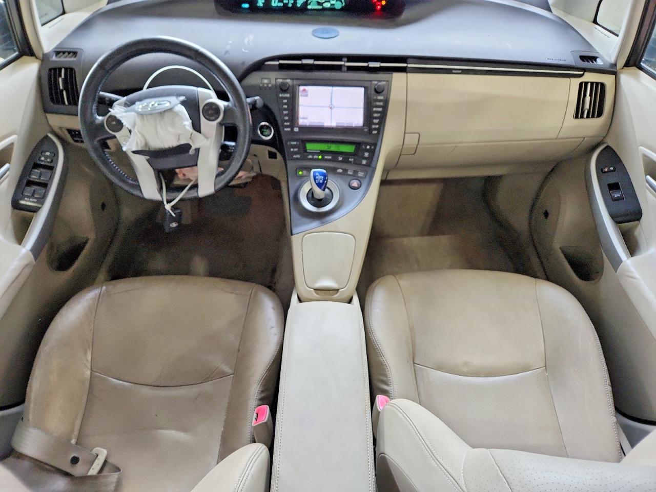 2011 Toyota Prius Four White vin: JTDKN3DU6B5314072