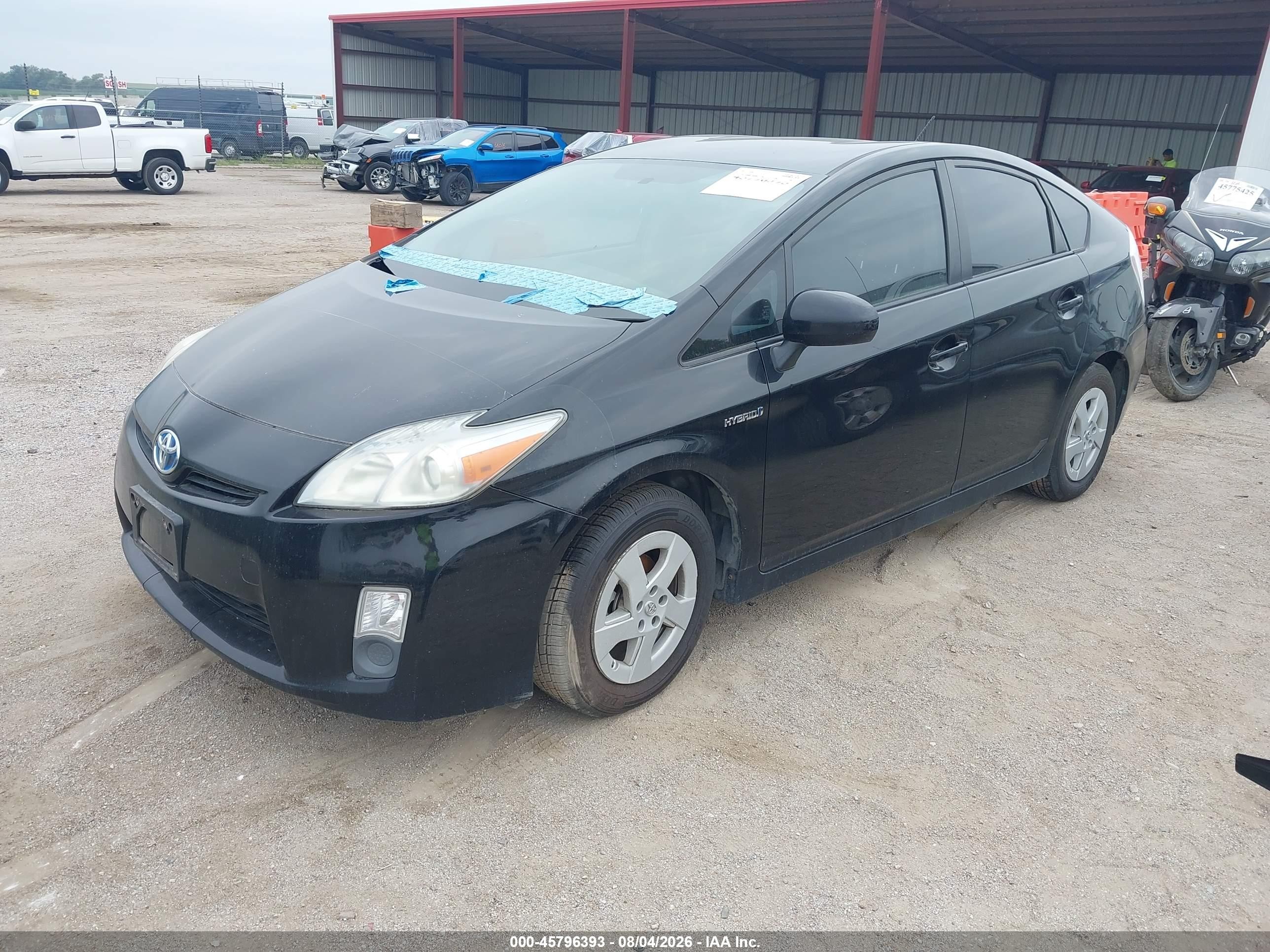 2011 Toyota Prius Three Black vin: JTDKN3DU6B5368598