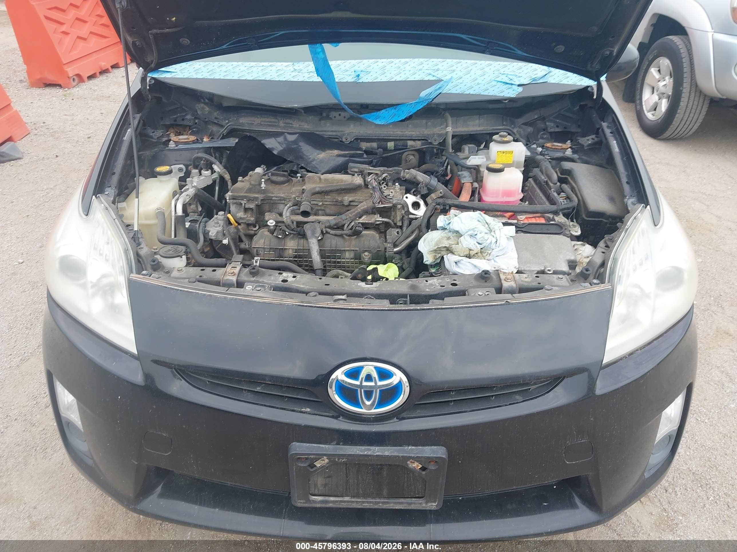 2011 Toyota Prius Three Black vin: JTDKN3DU6B5368598