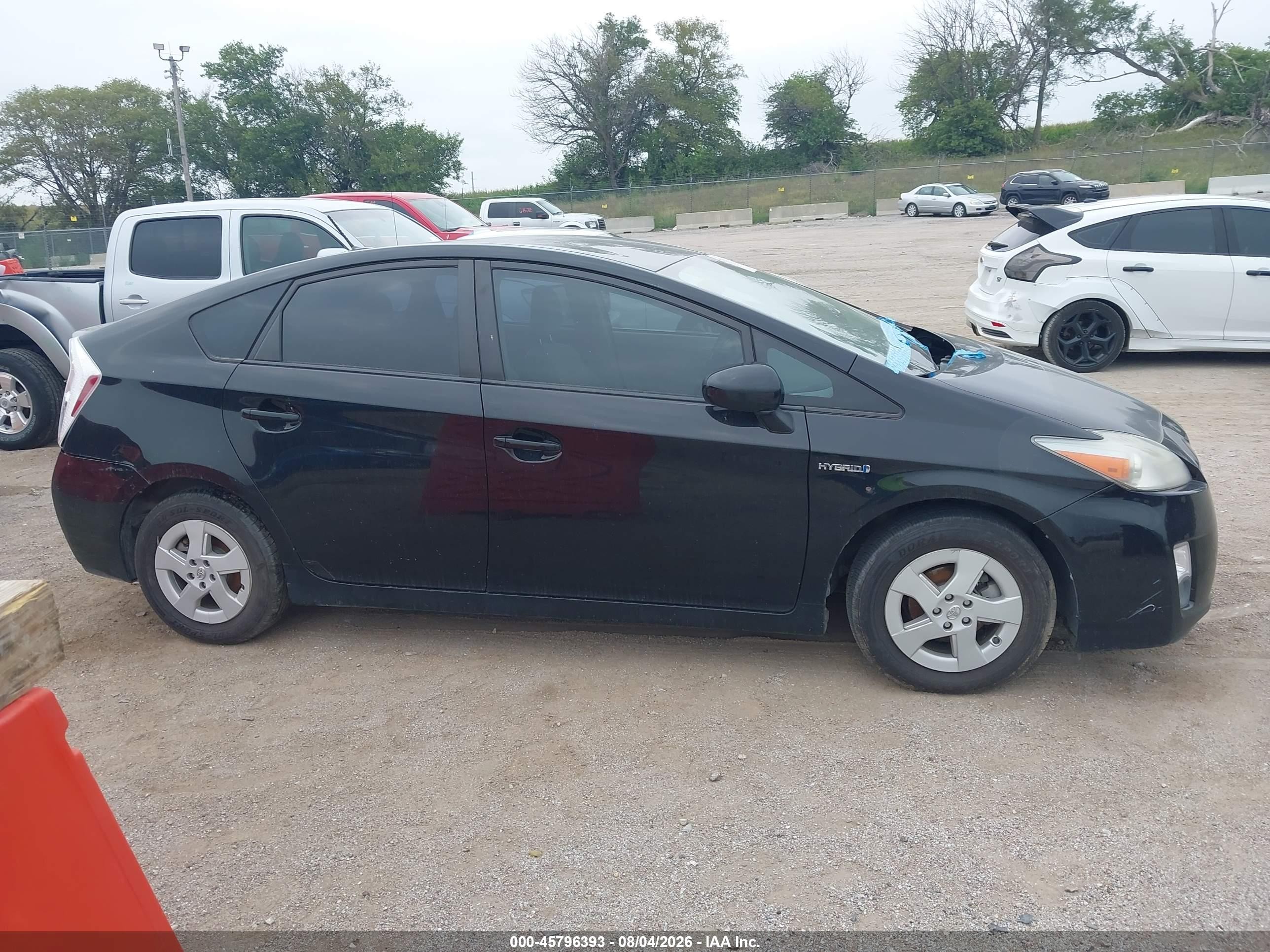 2011 Toyota Prius Three Black vin: JTDKN3DU6B5368598