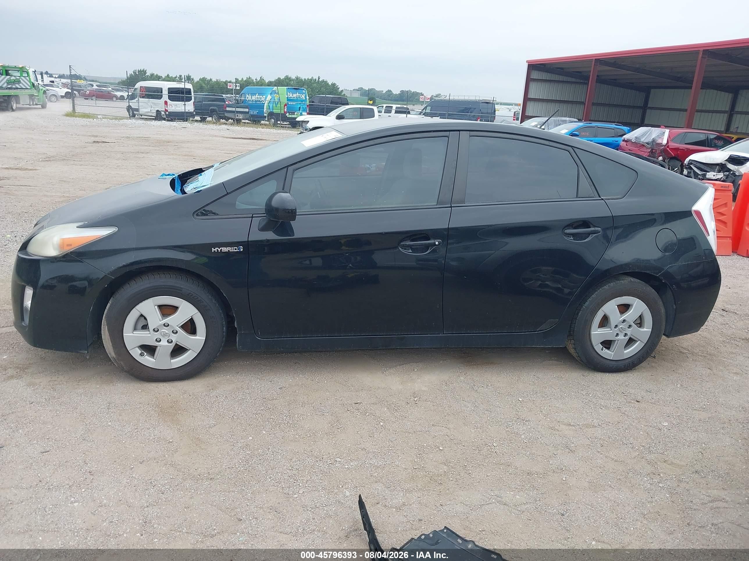 2011 Toyota Prius Three Black vin: JTDKN3DU6B5368598