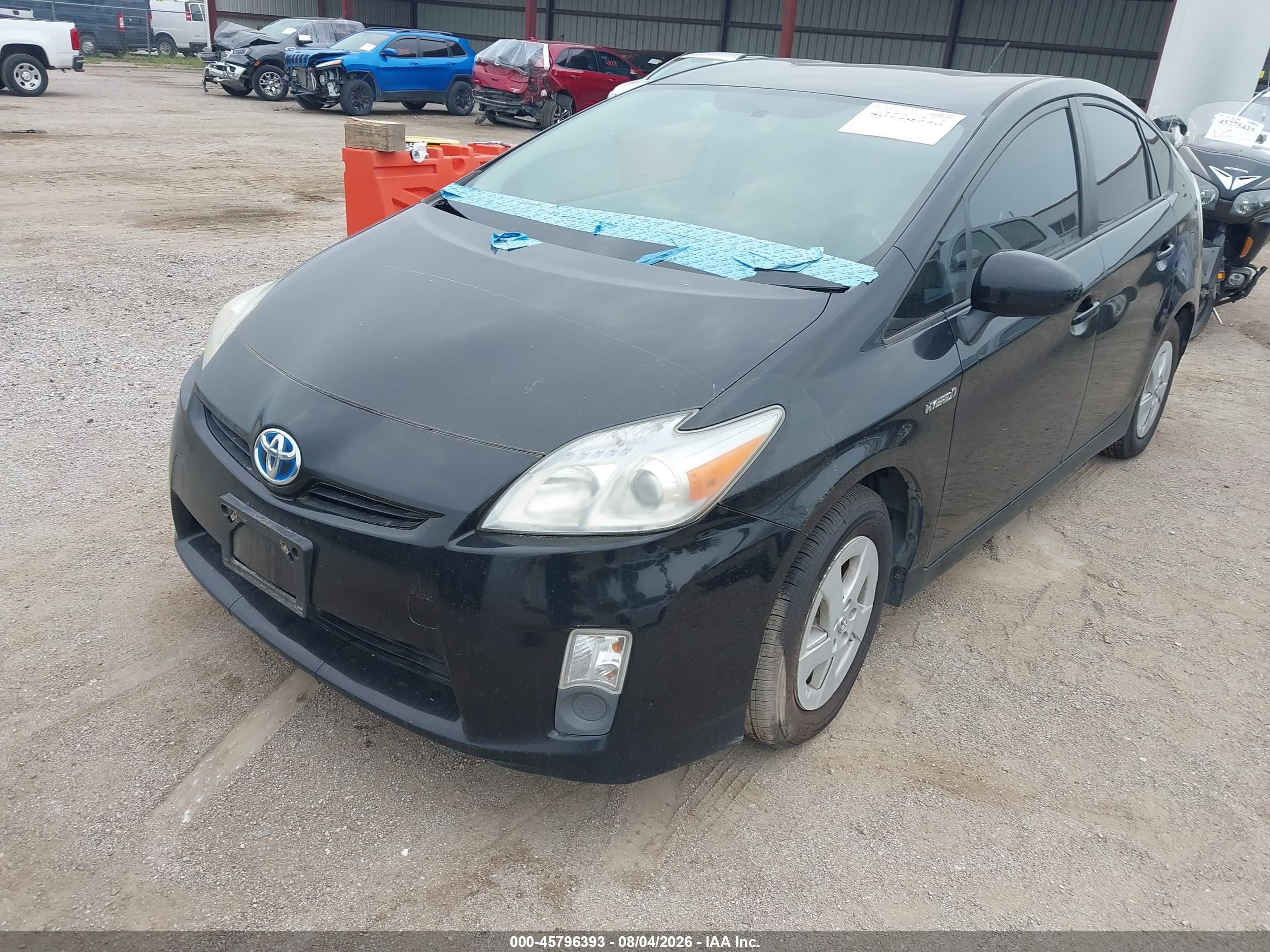 2011 Toyota Prius Three Black vin: JTDKN3DU6B5368598