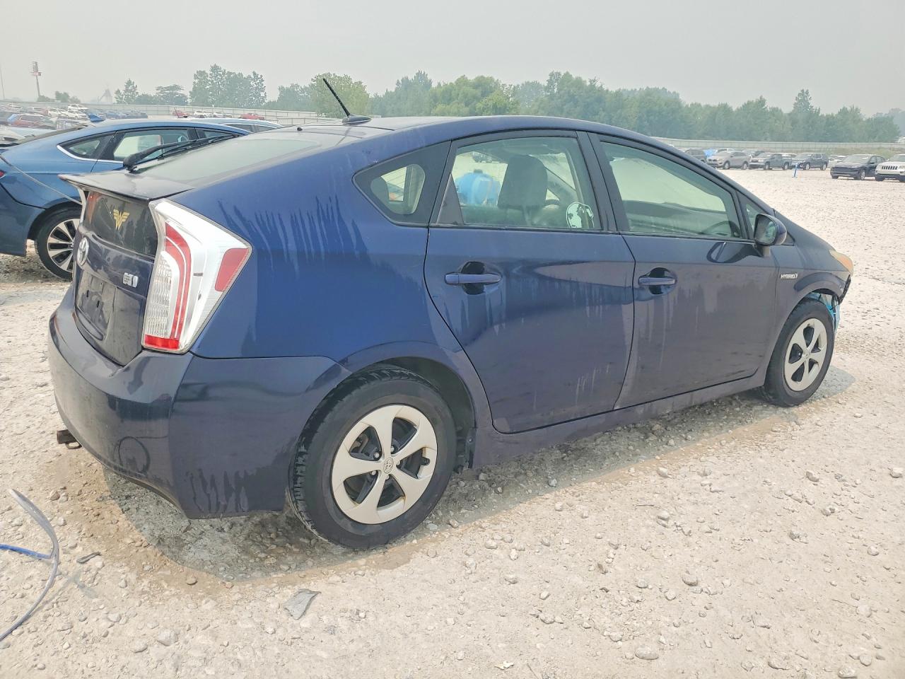 2012 Toyota Prius Three Blue vin: JTDKN3DU6C1479595