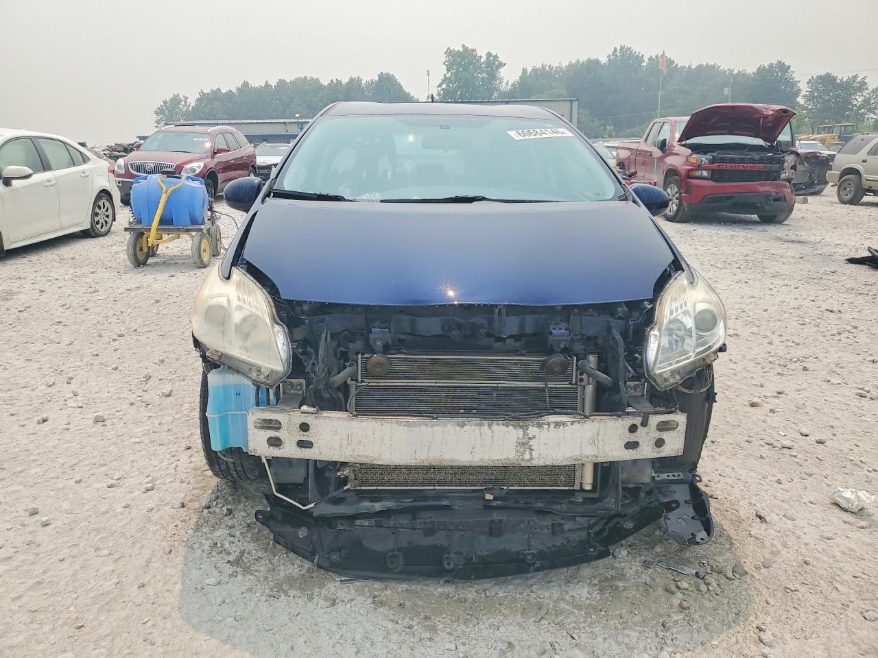 2012 Toyota Prius Three Blue vin: JTDKN3DU6C1479595