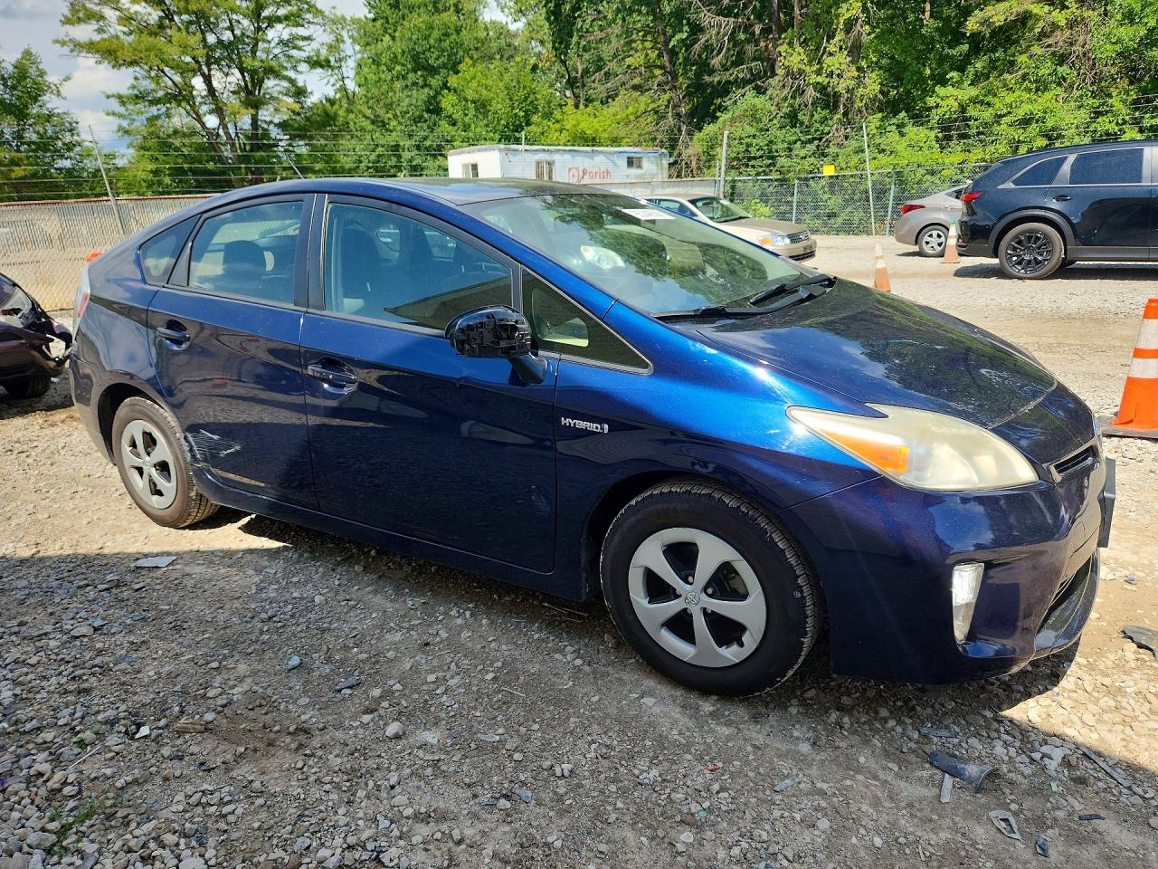 2012 Toyota Prius Two Blue vin: JTDKN3DU6C1485378