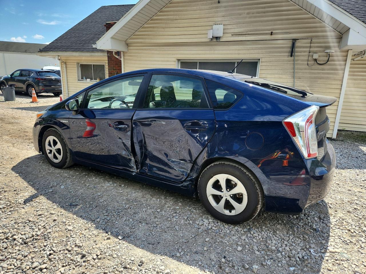 2012 Toyota Prius Two Blue vin: JTDKN3DU6C1485378