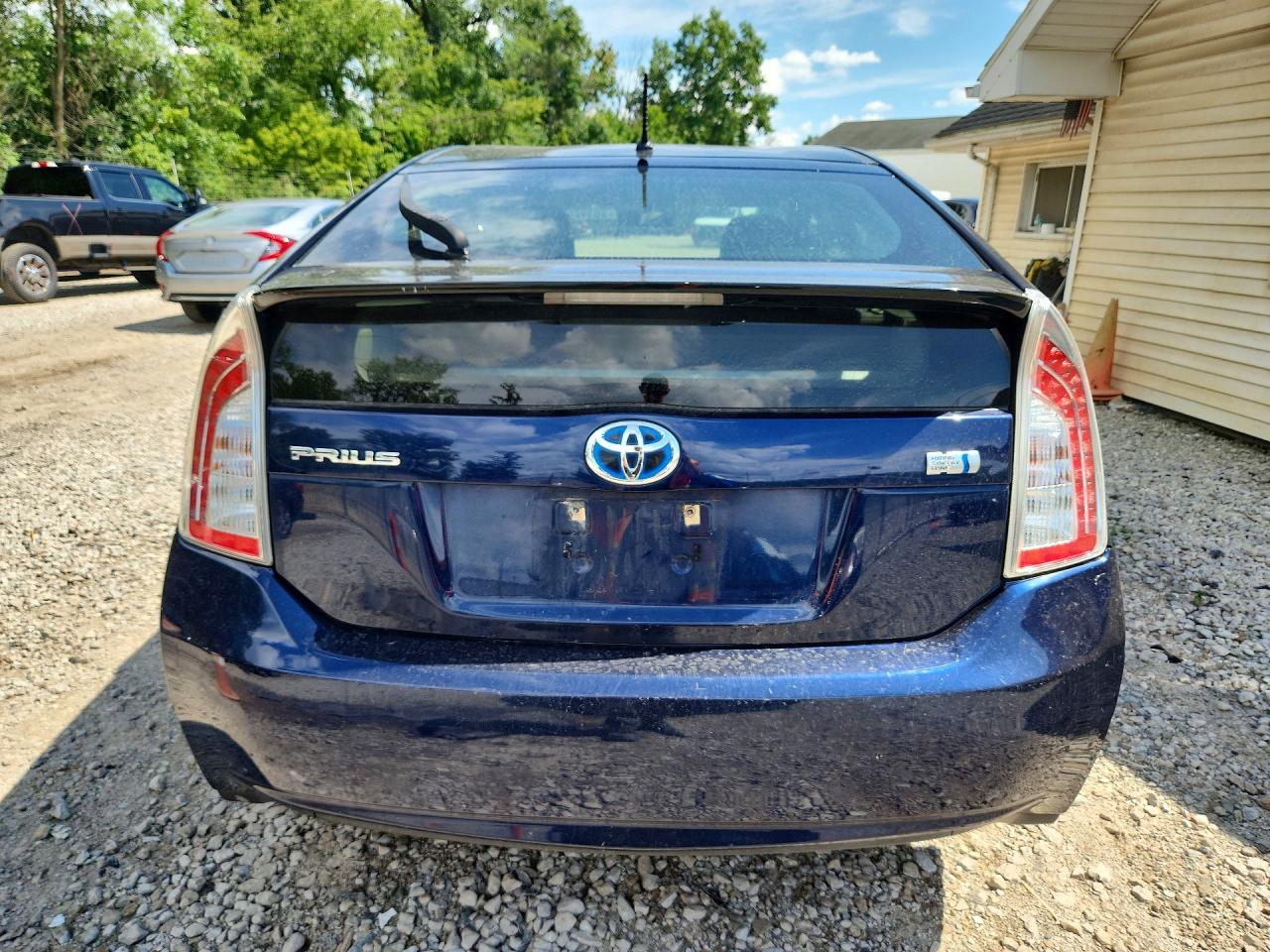 2012 Toyota Prius Two Blue vin: JTDKN3DU6C1485378