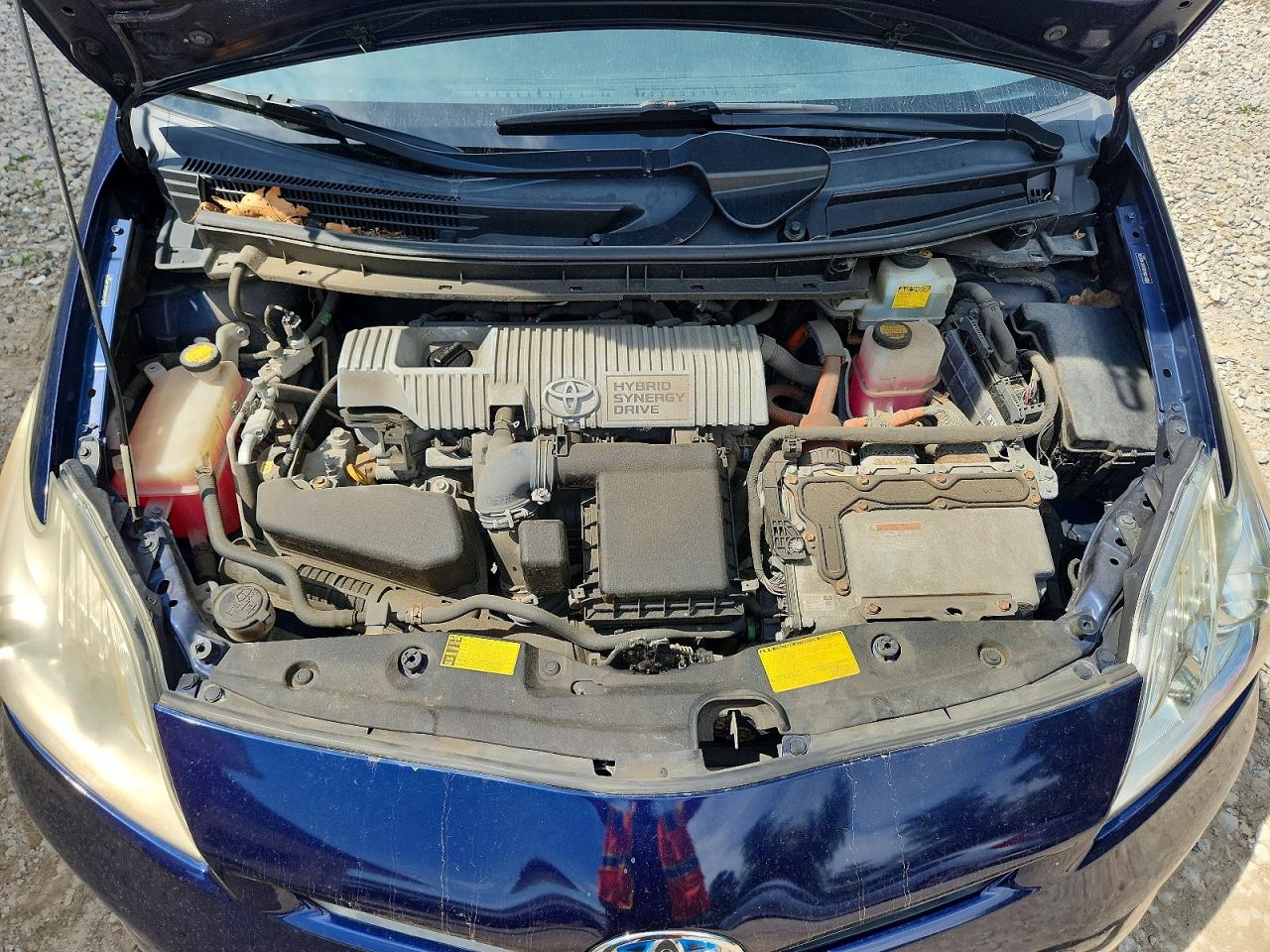 2012 Toyota Prius Two Blue vin: JTDKN3DU6C1485378