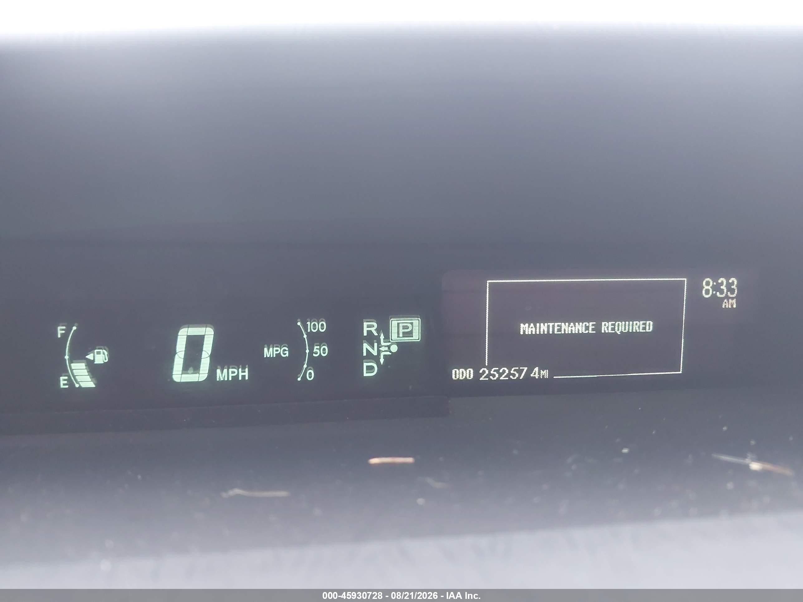 2012 Toyota Prius Three Синий vin: JTDKN3DU6C1506343