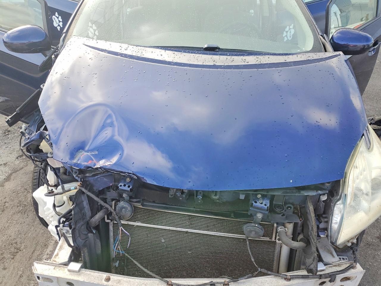 2012 Toyota Prius Two Blue vin: JTDKN3DU6C1514555