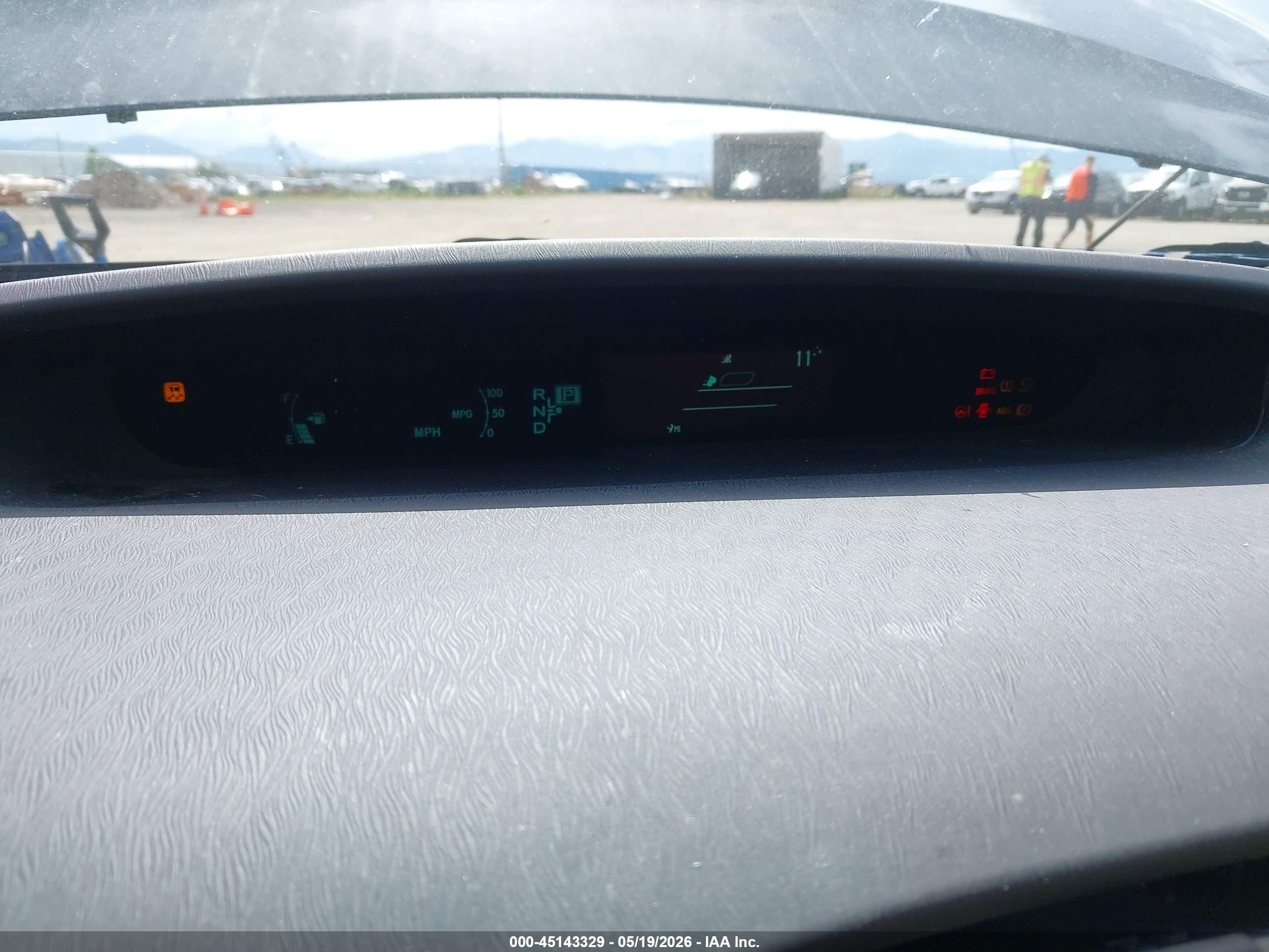 2012 Toyota Prius Three Gray vin: JTDKN3DU6C1519416