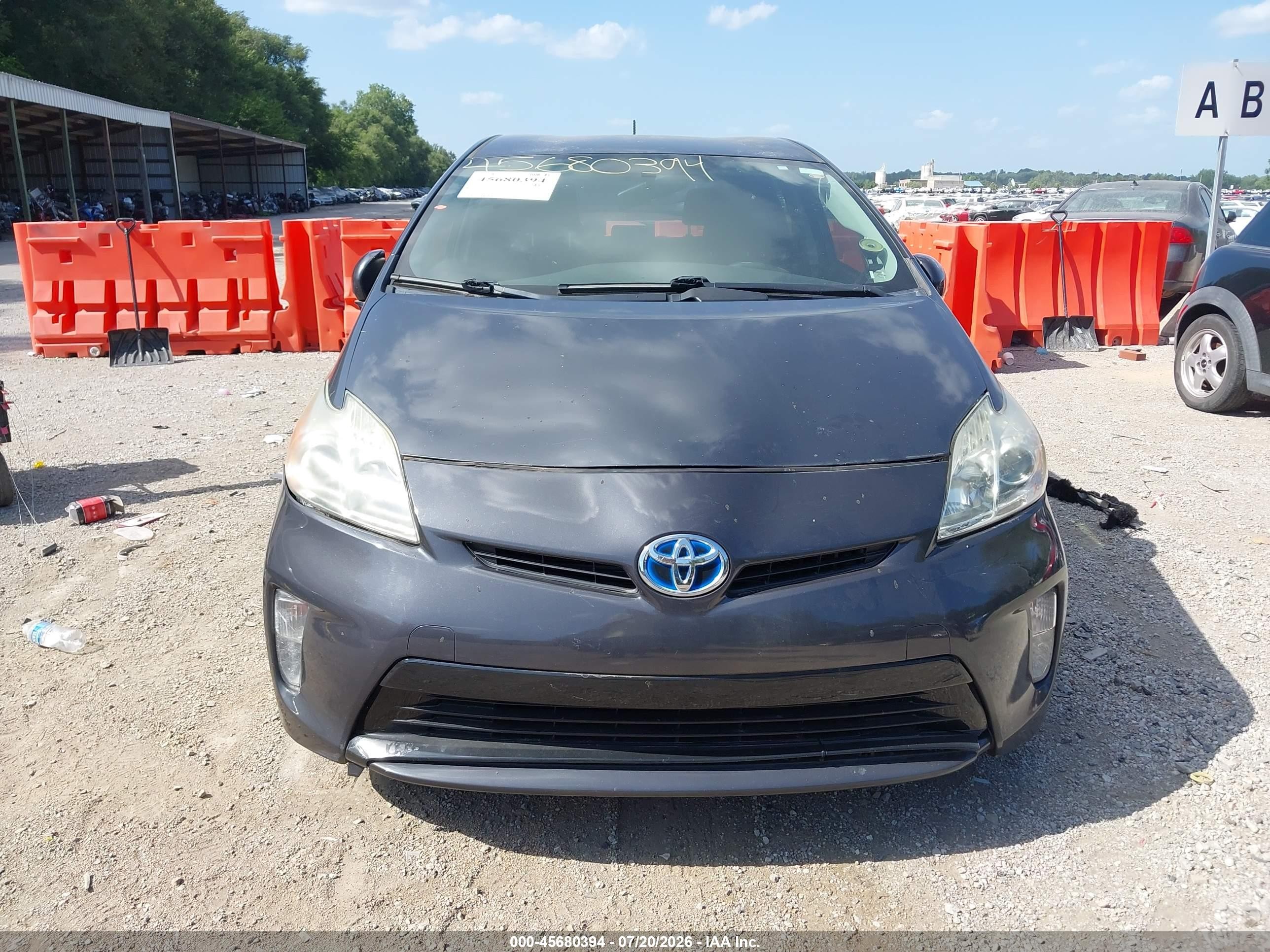2012 Toyota Prius Two Blue vin: JTDKN3DU6C1525300