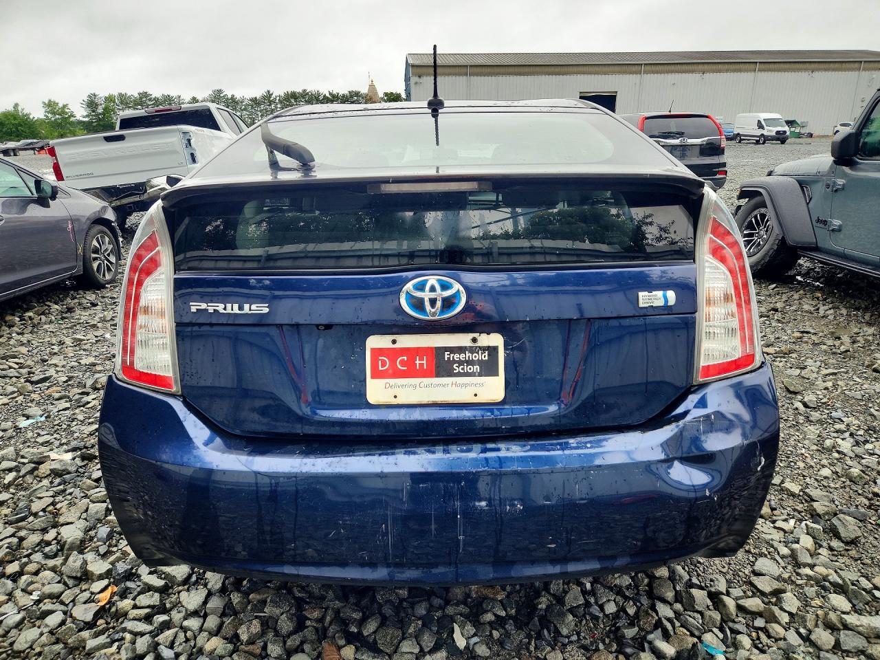 2012 Toyota Prius Three Blue vin: JTDKN3DU6C1527936