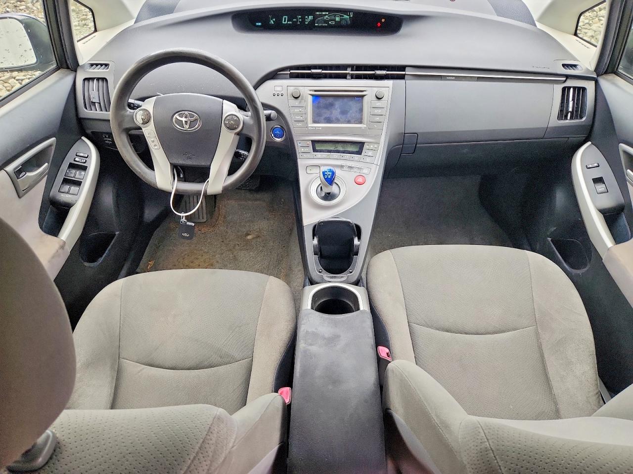 2012 Toyota Prius Three Blue vin: JTDKN3DU6C1527936
