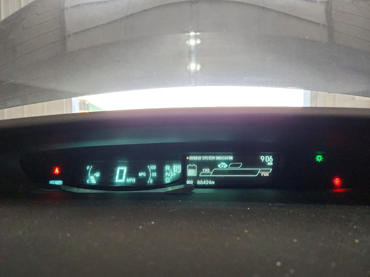 2012 Toyota Prius Four Gray vin: JTDKN3DU6C1537558