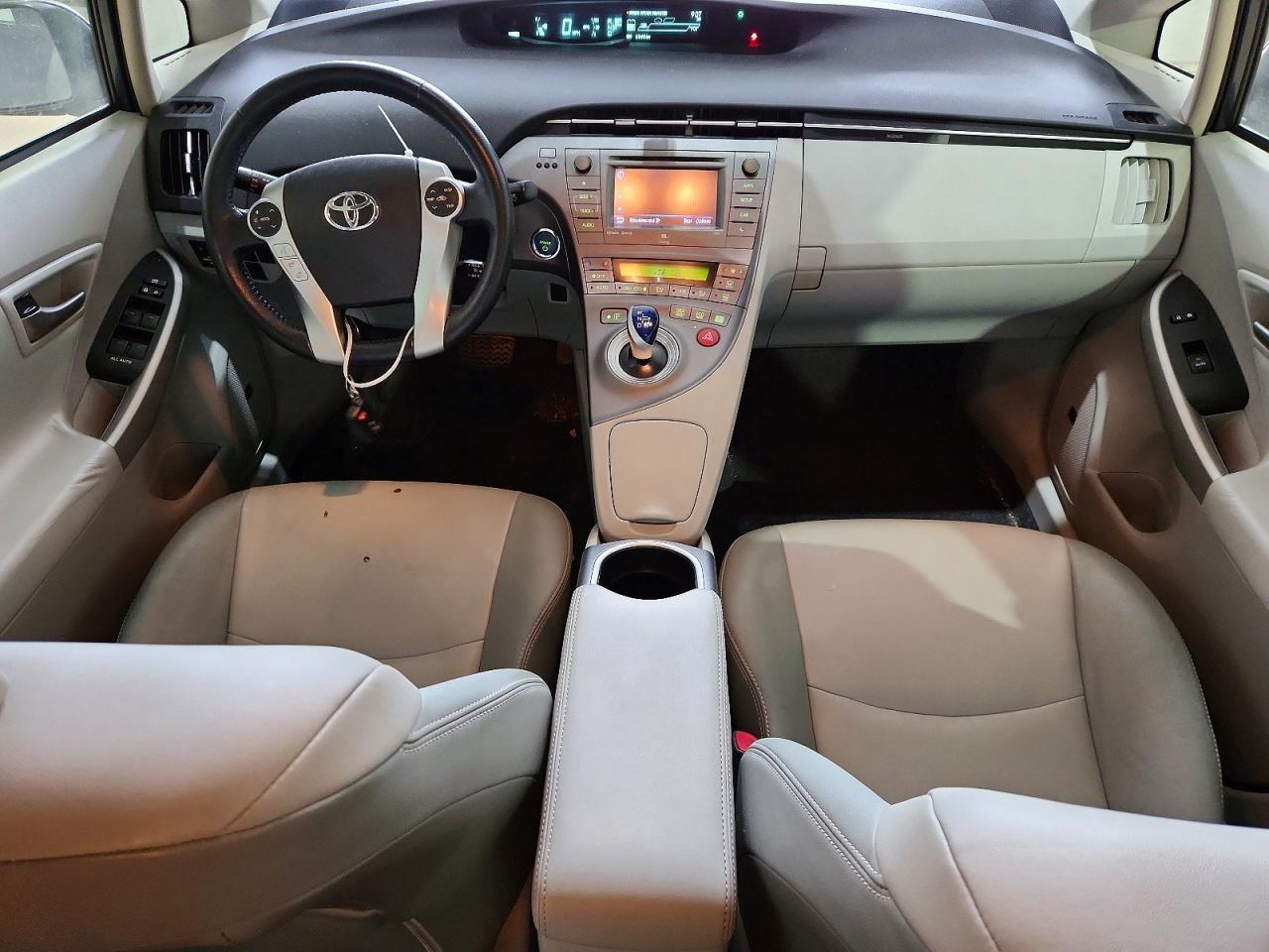 2012 Toyota Prius Four Gray vin: JTDKN3DU6C1537558