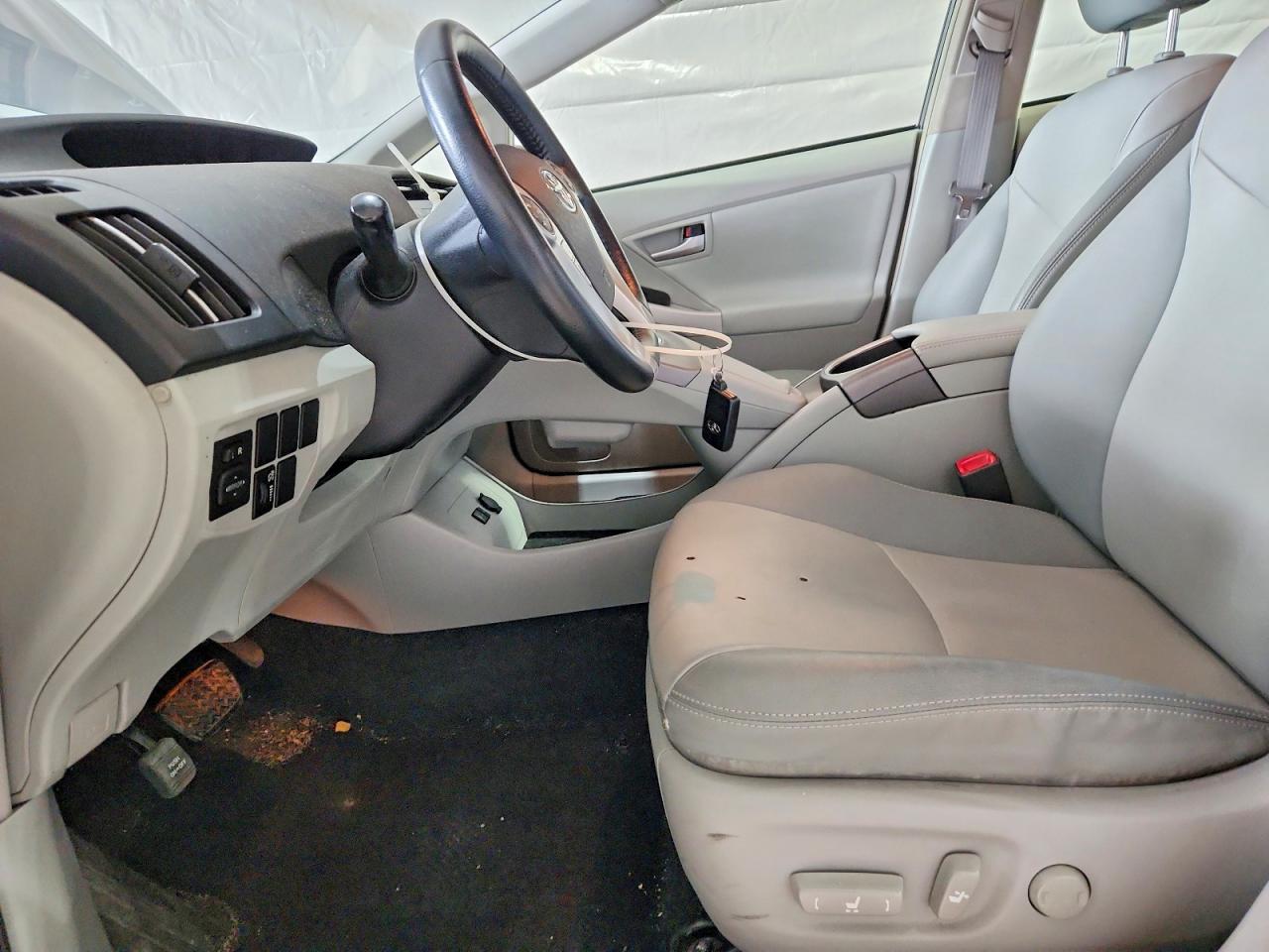2012 Toyota Prius Four Gray vin: JTDKN3DU6C1537558