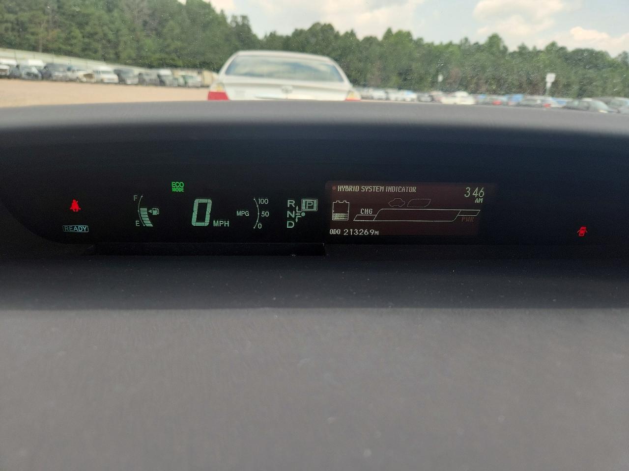 2012 Toyota Prius Two Gray vin: JTDKN3DU6C1543232